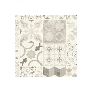 D&eacute;coweb 4 x 5m - Sol PVC Lino - Imitation Carreaux de ciment noir