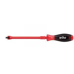 Wiha Tournevis porte-vis pour vis à fente SoftFinish (398) 3,0 mm, 100 mm - 32868