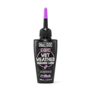 Image de Muc-Off Lubrifiants et nettoyants E-bike Wet Weather Ceramic Lube - Black - Taille 50 ml