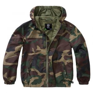 Brandit Veste Coupe-vent Summer 170-176 cm Woodland