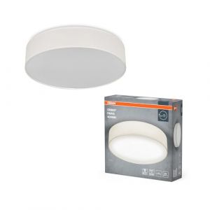 Osram Plafonnier ORBIS PARIS, beige, Ø 40 cm, textile, E27
