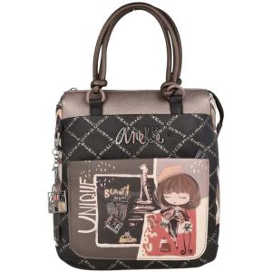 Anekke Sac à dos brun foncé multicolore pour femme - Mademoiselle Convertible Backpack Multicolor 319493
