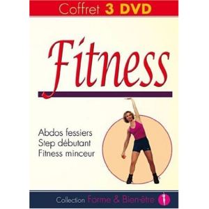 Coffret Fitness - Fitness Minceur + Step débutant + Abdos fessiers