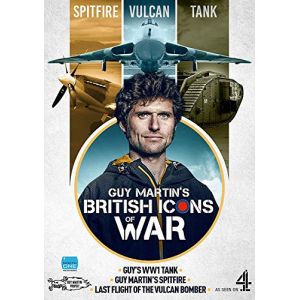 Guy Martins British Icons Of War - Boxset (Vulcan/Spitfire/Tank) (3 Dvd) [Edizione: Regno Unito] [Import italien]