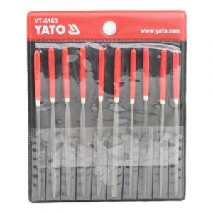 Yato YT-6163 SET DE 10 AIGUILLES DE PR&Eacute;CISION