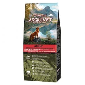 Arquivet Original - Adult - Croquettes pour chiens adultes - Porc Ibérique et riz - 12 kg - aliments pour chiens - nourriture sèche pour chiens