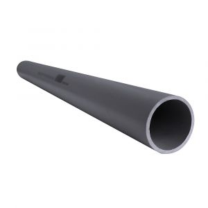 Interplast Tube d'&eacute;vacuation &agrave; soudure au solvant Fitt NF gris 32mm x 2m