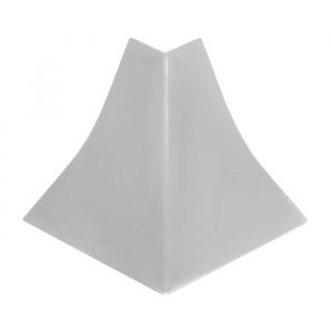 Holzbrink - Jonction d'angle sortant, connecteur pour profil d'étanchéité pour plan de travail, coins extérieur, Aluminium pvc 23x23 mm, 1 pc