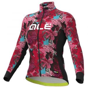 Ale Maillot à Manches Longues Amazzonia XS Black / Strawberry