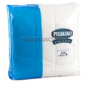 Caleffi Couette légère en Polyester, Coton, Unique, pour lit Double