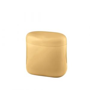 Guzzini EVERYDAY Boîte à café - Jaune Moutarde, 14 x 8,5 x h14,5 cm | 250 gr - 273002211