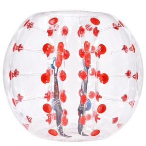 VEVOR- Bulle Gonflable, HCPPQ-004, Pois Rouge