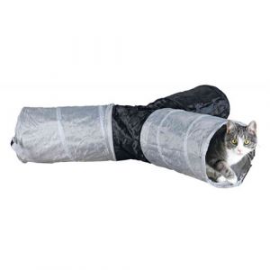 Animallparadise Tunnel De Jeu 4 Ouvertures Pour Chat Ø 22 X 50 Cm Neuf