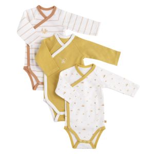 Sauthon Lot de 3 bodis Sunlight (6 mois)