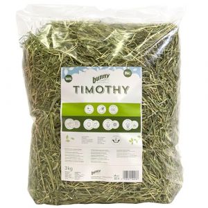 Foin Bunny Timothy pour rongeur et lapin nain - 2 x 3 kg