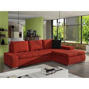 Canap&eacute; d'angle Comfivo 112 - Comfivo - Uttario Velvel 2980 - Rouge