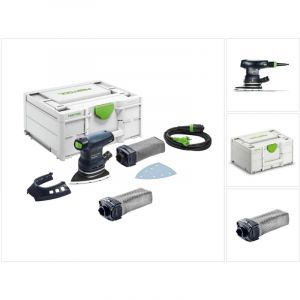 Festool DTS 400 REQ-Plus Ponceuse Delta 100 x 150 mm, 250 W + Coffret Systainer + Sac récupérateur de poussière SB-Longlife