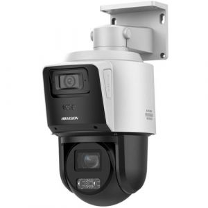 Hik vision Caméra de sécurité extérieure DS-2SE3C404MWG-E/14 (2,8 mm) TandemVu 4 MP+4 MP avec zoom optique x4 IP66