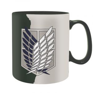 Abystyle Mug de L'Attaque Des Titans - Attack on Titan Emblem S4 - pour Unisexe - multicolore
