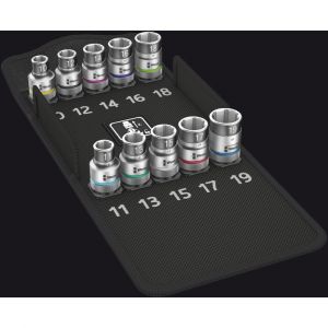 Image de Wera Set de douilles 6 pans intérieurs 05004203001 10 pièces 1/2" (12.5 mm) 1 pc(s)