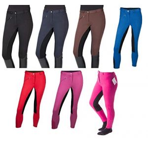 Pfiff Pantalon d'&eacute;quitation Thea Pantalon d'&eacute;quitation Taille Unique Marron/Noir