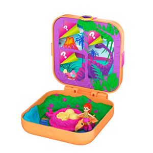 Mattel Coffret Mini Figurine Polly Pocket B&eacute;b&eacute; Dinosaure
