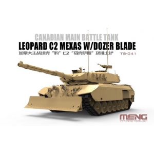 Meng Maquette Char Leopard C2 Mexas W/ Dozer Blade Canadian Main Battle Tank