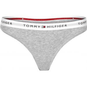 Image de Tommy Hilfiger String signature coton Gris - Couleur Gris - Taille XS