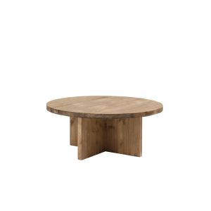 Table basse Tokyo i vieillie Ø80cm