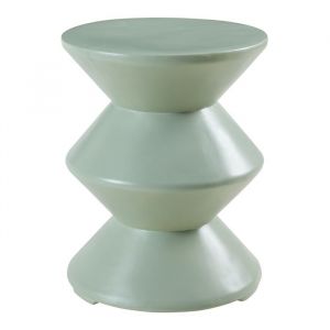 Image de [en.casa] - Table d'appoint Kyppeslo 47 x 37 cm vert menthe