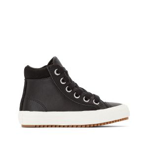 Converse Chuck Taylor CTAS Pc Boot Hi, Sneakers Basses Mixte Enfant, Multicolore Burnt Caramel/Black 001, 27 EU