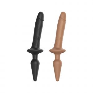 Strap-on-me Gode et Plug Switch Plug-in S - Couleur : Caramel