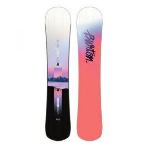 Burton Snowboard Snowboard Hideaway Flat Top femme, Graphic, 140