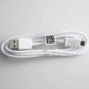 Samsung C&acirc;ble Micro Usb Blanc Pour Galaxy S4 S3 S2 ACE Chargeur Data Usb 2.0