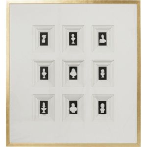 Image de Kare Design Tableau 3D bustes 100x110cm