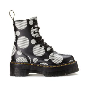 Image de Dr. Martens Boots plateformes Jadon Noir/Blanc - Taille 36;37;38;39;40;41;42