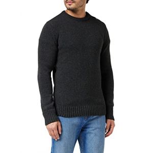 Schott Pull en laine Gris - Couleur Gris - Taille XXL