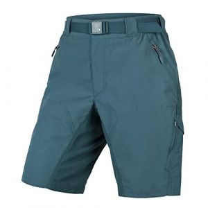Endura Hummvee Baggy Cuissard pour Femme, Bleu Sarcelle, XXS