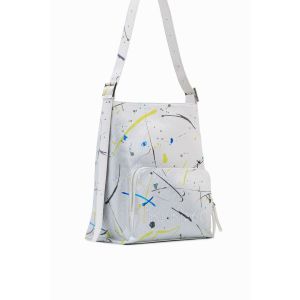 Desigual Sac A Main - Sac seau / Porté croisé Arty 22WAXP50 - couleur:Blanc