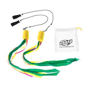 Play Juggling Jouer &agrave; la Jonglerie - Ruban Bolas avec Rubans &agrave; Jongler color&eacute;s - Jaune