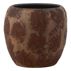 Pot en Terre Cuite "Amphore" 24cm Marron