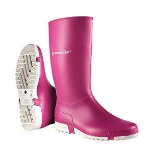 Dunlop Protective Sport Retail Bottes en Caoutchouc de sécurité Mixte Adulte Rose (Pink 003) 42 EU