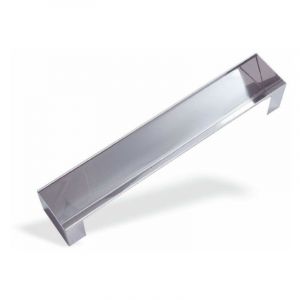 Image de Pujadas Gouttière à Bûche Triangulaire Inox L 25 à 50 cm - Acier inoxydable x90x60mm