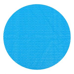 Bâche solaire de piscine ronde diamètre 244 cm polyéthylène bleu 03_0006676