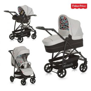 Image de Hauck Toronto 4 Fisher Price Trio - Combiné Trio avec poussette, nacelle et siège auto groupe 0+