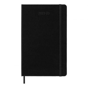 Moleskine Agenda scolaire 2022-2023 journalier grand format Souple Noir