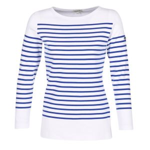 Image de T-shirt marinière manches longues femme Armor-Lux Amiral