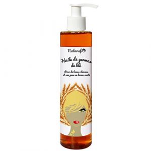 Image de Naturafro Huile de germe de bl&eacute; pour cheveux et peau - 100 ml