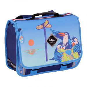 Bodypack cartable 38 cm recyclé famille oiseau