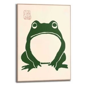 Encadré - Poster - Japonais - Grenouille - 70x50